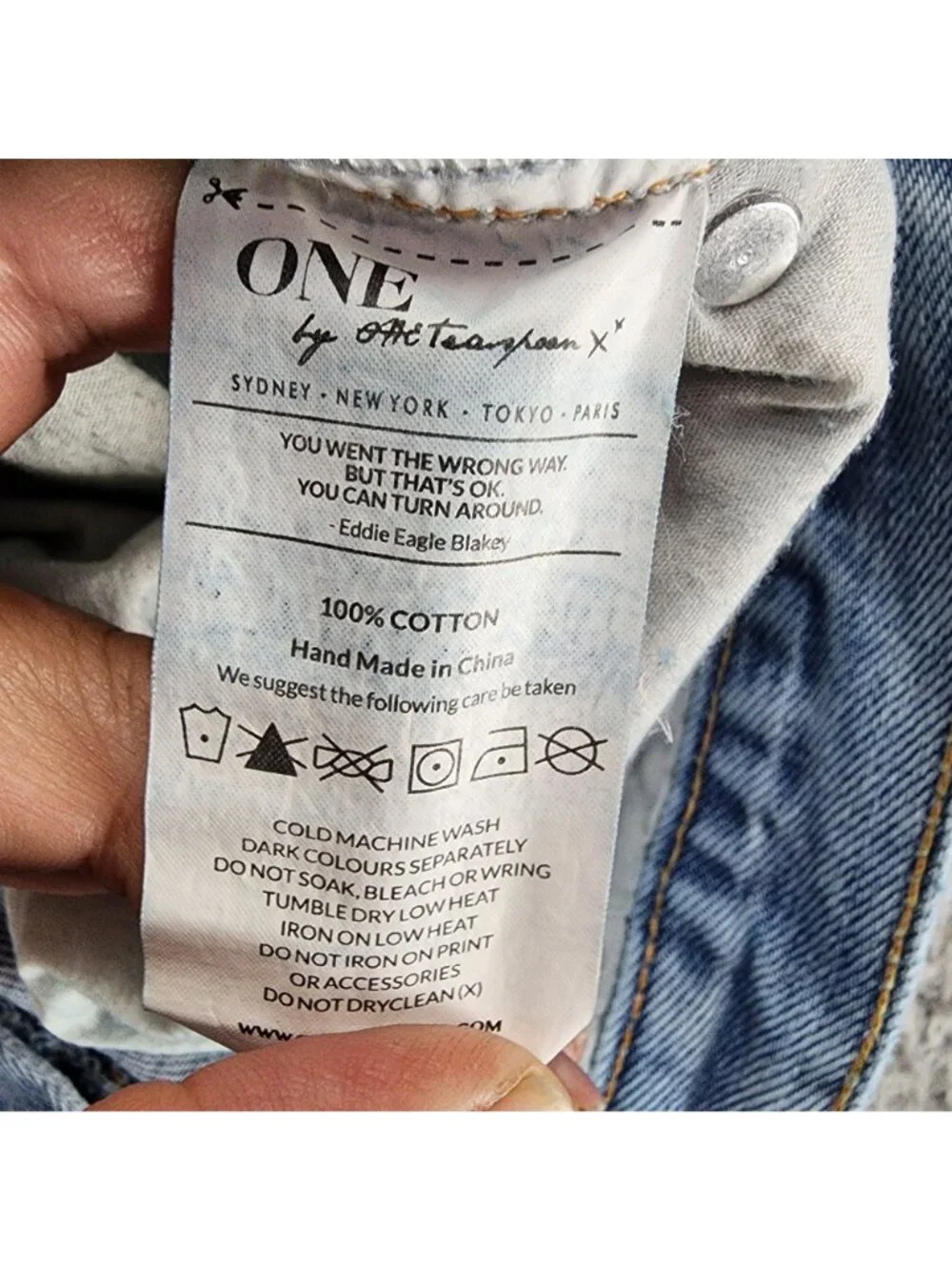 One Teaspoon size womens